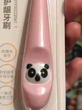 Cepillo de dientes bonito de cerdas suaves para bebés, cepillo de dientes de entrenamiento de animales de dibujos animados, cepillo de dientes para cuidado Dental del bebé