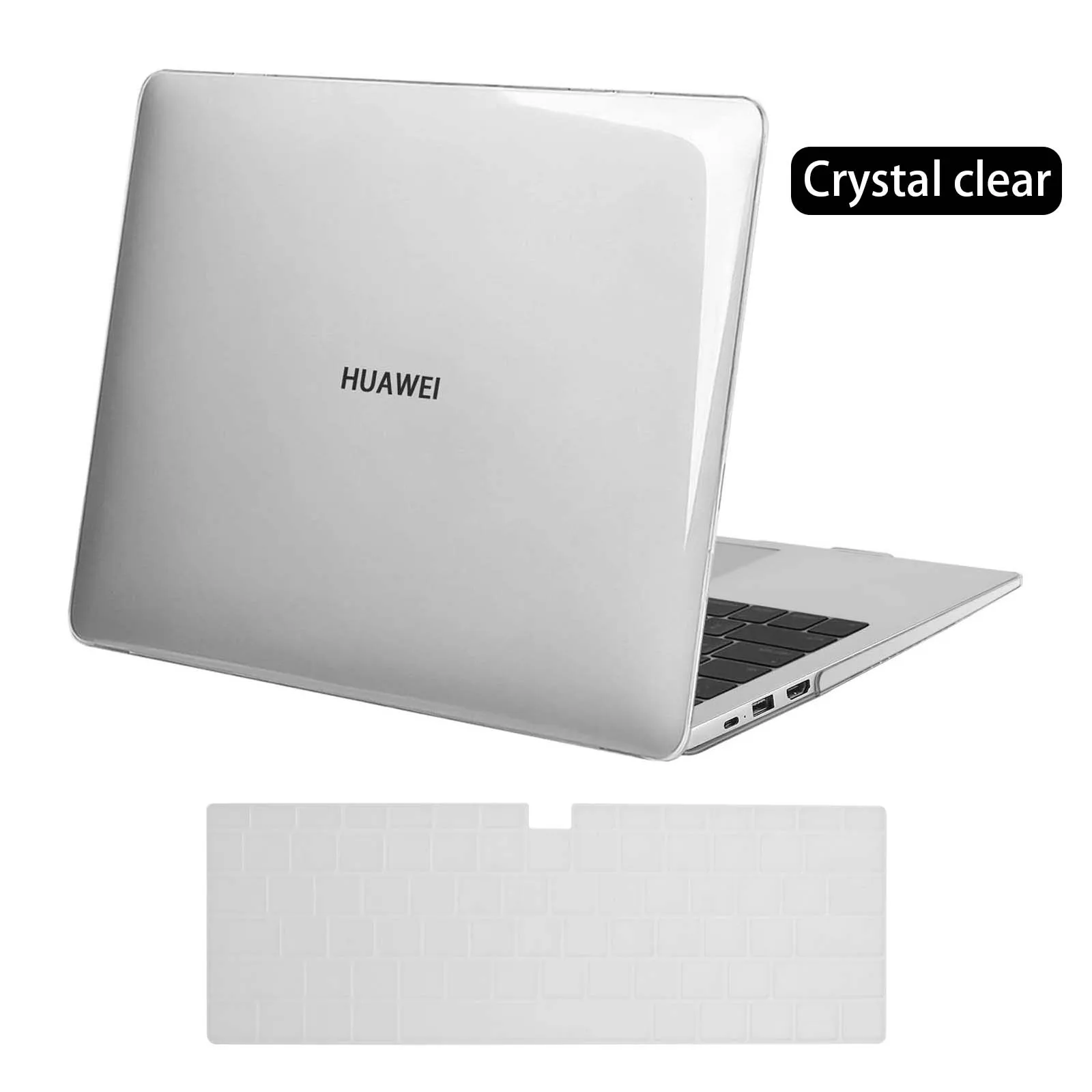 Capa para Huawei Matebook Pro16.1 x 2023 x Pro 13 14 D14 D15 Magicbook 14 15-capa Rígida Transparente para Laptop Mais Tampa do Teclado