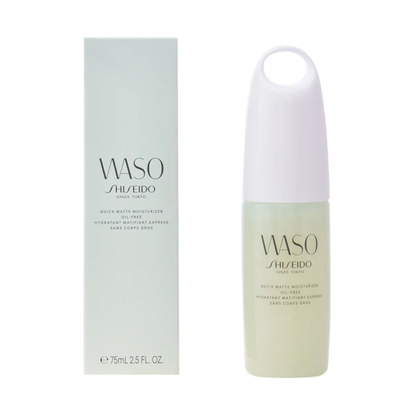 Moisturizer shiseido. Крем Shiseido Waso. Shiseido Waso увлажняющий крем. Шисейдо эмульсия Waso. Shiseido quick Matte Moisturizer Oil.