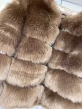 ZADORIN-abrigos de visón de S-3XL para mujer, Top de piel sintética rosa a la moda, prendas de vestir cálidas y gruesas, chaqueta de piel falsa para invierno, 2020