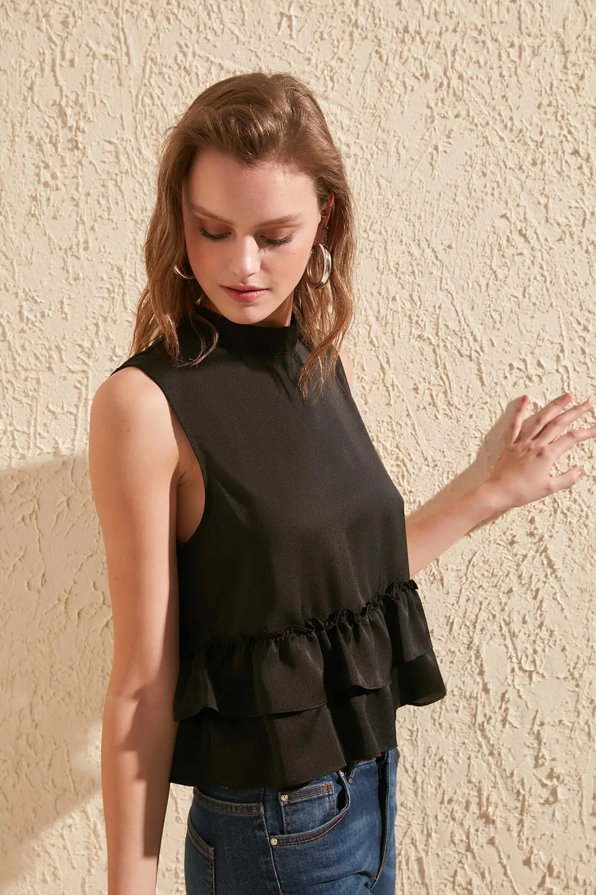 

Trendyol Ruffle Detail Bluz TWOSS20BZ0075