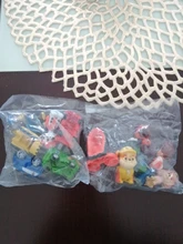 Decoración de tarta de cumpleaños de la patrulla Canina, 12 Uds., Material de PVC para cachorros, juguetes para niños, regalos de cumpleaños