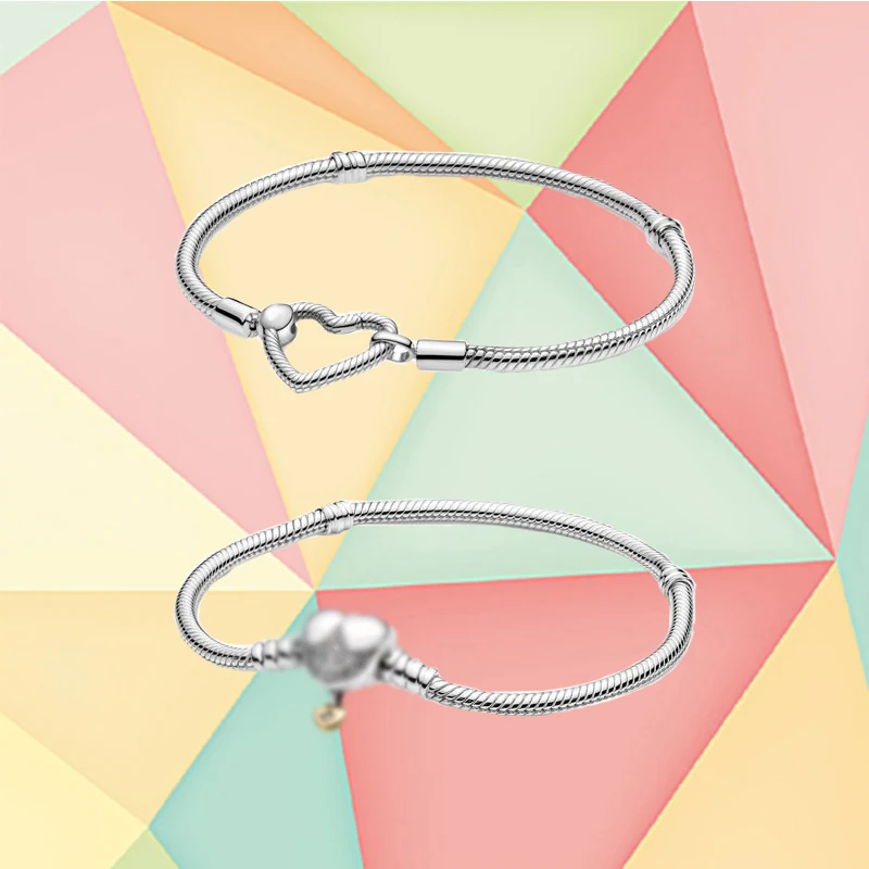 

Kakany 2021 New High Quality Autumn And Winter Series Heart-shaped Bracelet Exquisite Romantic Commemorative Gift For Couples