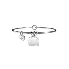 

KIDULT-316L STAINLESS STEEL BRACELET WITH SHELL PENDANT SENSIBILITA'-COD 231596 ANIMAL PLANET