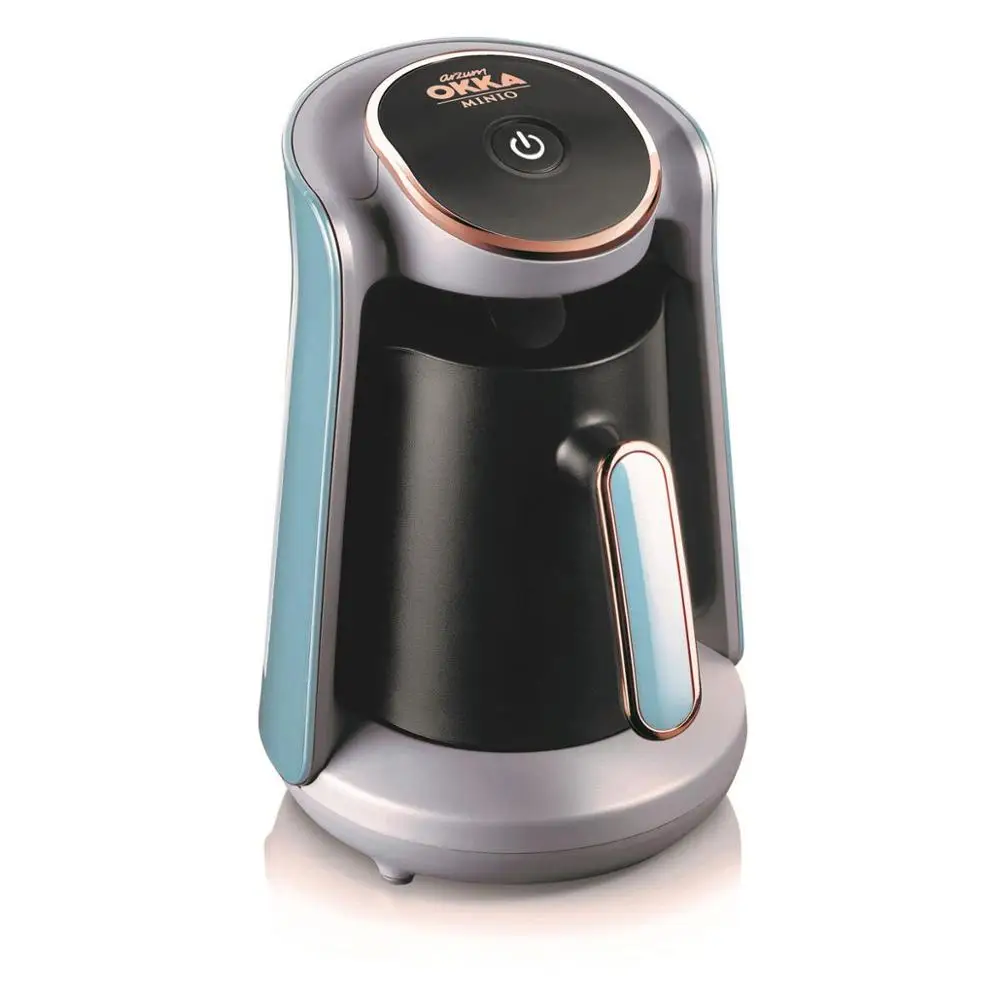 

Automatic Coffee Maker Machine With Overflow Prevention Sensor Sound And Led Alert Washable Arzum Okka Minio OK004 (300ML 4 CUP)