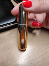 Botella de Perfume de alta calidad, 5ml, Mini PULVERIZADOR DE Metal, atomizador de Perfume de aluminio rellenable, tamaño de viaje, 1 ud.