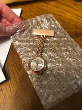 Broche personalizado grabado con tu nombre, Pin de solapa de acero inoxidable, de alta calidad, oro rosa, Fob, reloj de enfermera