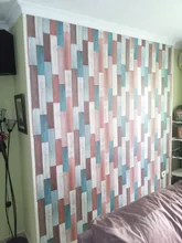 Stick Wallpaper Contact-Wall Self-Adhesive Wood Vinyl Removable Home-Decorative LUCKYYJ