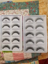 Pestañas postizas de pelo de visón 3D, pestañas largas mullidas hechas a mano, utensilios de maquillaje para ojos, H13, 5 pares