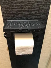 Toilet-Paper-Holder Shelf Towel-Rack Tissue-Box Bathroom Rozin with Zinc-Alloy