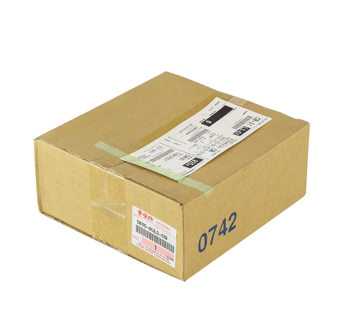 Винт гребной Suzuki DF4-6;3x7-1/2x6R шлицевой 5811091JL0019