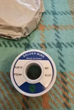 Alambre de soldar plateado sin plomo, 3% plata, 0,8mm, altavoz para auriculares, materiales de bricolaje, placa de circuito, dispositivos electrónicos, herramienta de soldadura