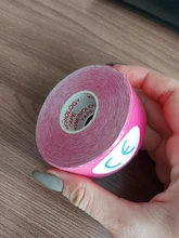 Cinta para kinesiología de algodón transpirable, Rollo elástico deportivo, impermeable, 5M, cinta para el cuidado del dolor muscular, Protector de codos y rodillas