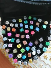 Touchfive-Conjunto de rotuladores de doble punta, set de 30/40/60/80/168 colores, rotuladores de alcohol para dibujo artístico y manga