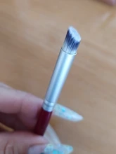 Pincel de dibujo para manicura, Gel UV para esmalte de cristal acrílico que se decolora, imagen francesa, degradado de flores, herramienta de manicura