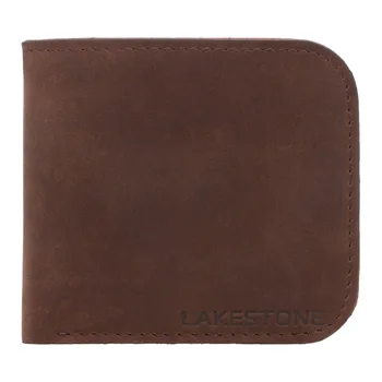 

LAKESTONE purse leather Upper Brown for men