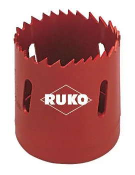

RUKO 106177-HSS-bimetal drilling crown with variable toothed (Ø 177mm)