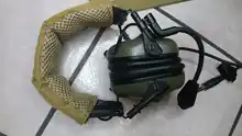 Molle-funda Modular para auriculares, para exteriores, auriculares tácticos generales, micrófono, accesorios de caza, funda para auriculares