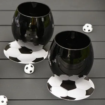 

Football coasters (10 Pack) for birthday party decoration, communions, anniversaries, kids