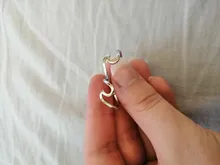 Anillos ondulados de aleación para mujer y niña, joyería Simple de playa de mar, 3 colores, envío directo