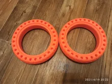 Para Xiaomi eléctrico neumático de scooter Durable 8 1/2*2 tubo interior delantero trasero mijo ropa de Color sólido neumático Scooter Eléctrico de neumático de caucho