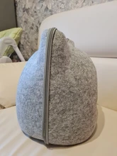 Cat-Bed Cushion Cats-Basket-Bags Nest Pet-Supplies Cave-Sleeping-Bag Zipper for Felt-Cloth