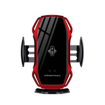 

A5 smart sensor car AI wireless charging Holder 360 Rotate 10W Simple Fast Wireless Charger For Huawei For iphone xiaomi huawei