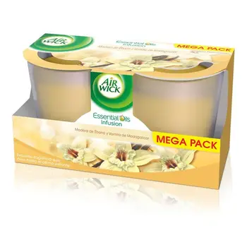 

Air Wick Vainilla & Madagascar Ebony Scented Candle (Pack of 2)