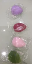Esponja de maquillaje con gota de agua, esponja cosmética profesional para base de maquillaje, corrector, crema, licuadora, esponja de agua suave, venta al por mayor