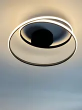 Modern Chandeliers Lamp Deco Surface-Mounted-Lights Bedroom Living-Room Black-Color 