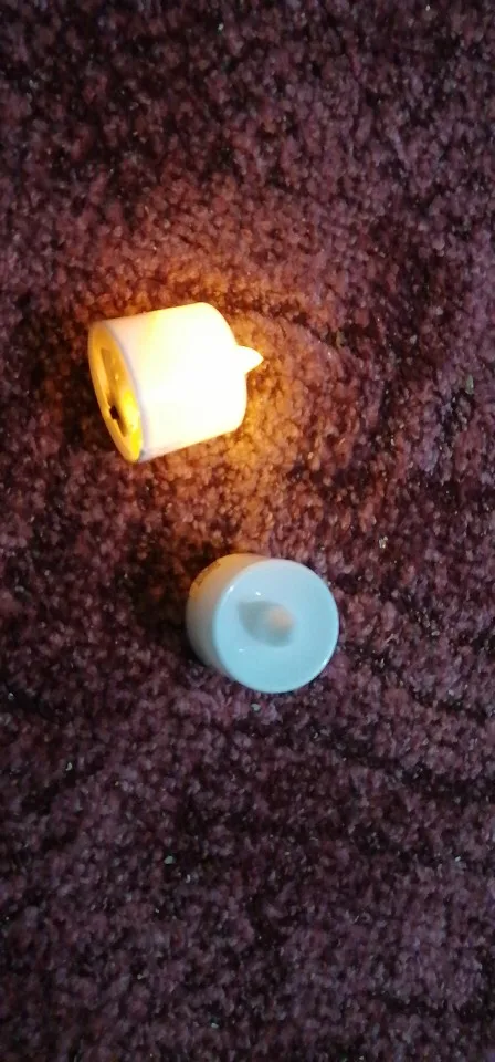 Flameless LED Tea Lights Candles Battery Powered Coloful Flickering Pillar Candles photo review