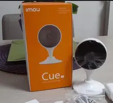 Dahua Imou-cámara IP Cue 2c 1080P para Monitor de bebé, cámara inteligente compacta de detección humana para interior, 3 meses de almacenamiento gratis, H265