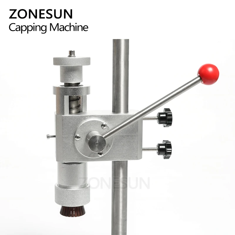 ZONESUN ручной обжимной станок устройство для обжима духов металлический колпачок