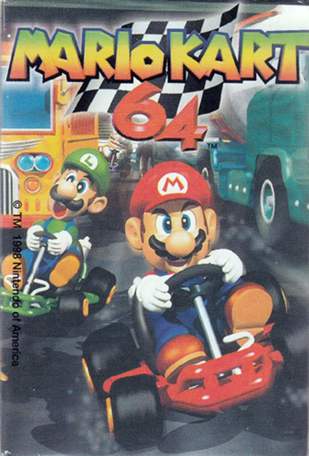 Fournier, Mazzo Di Carte Mario Kart 64 Mariokart Fournier Gioco Da Tavolo Gioco Ragazzi Ragazze Famiglia 1998