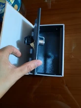 Caja de libro de seguridad con simulación de llave, caja de almacenamiento secreta de Metal y acero para dinero en efectivo, tamaño 18x11,5x5,5 cm