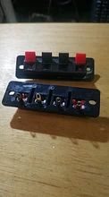 Connector Terminal Breadboard-Clips Audio-Speaker Plastic Jack-Spring Load 4-Positions