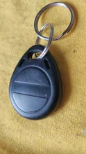 Lector de llaves y anillos de identificación, dispositivo de escritura regrabable EM4305 T5577 de 125khz, con etiqueta RFID, ficha de proximidad, duplicado, 50 unids/lote