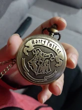 Reloj de bolsillo de cuarzo con reliquias de la muerte para hombre y mujer, colgante, cadena, collar, Retro, triangular, regalo, accesorio