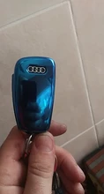 Funda protectora para llave de coche, carcasa colorida de TPU para Audi C6, A7, A8, R8, A1, A3, A4, A5, Q7