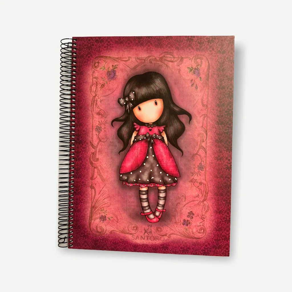 Gorjuss Santoro, a 4 notebook, 120 sheets. You never thought you could