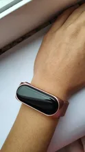 Pulsera de Metal para Xiaomi Mi Band 3, 4, 5, 6, sin tornillo, de acero inoxidable