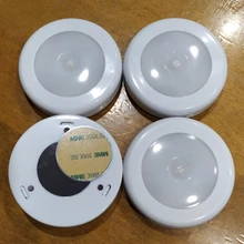 Decor-Lamp Cabinet-Light Closet Staircase Motion-Sensor Bedroom Kitchen Wireless 6LED