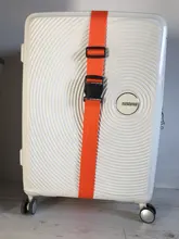 DIHFXX-correas de equipaje de viaje con bloqueo de nailon ajustable, cinturón protector de viaje, accesorios de viaje, Maleta, cinturón de embalaje, viaje, 7 colores