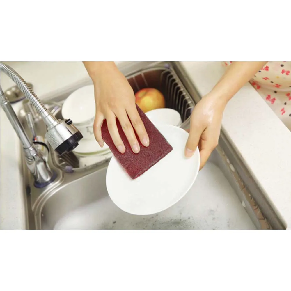 

Emery Scouring Cloth Pad Cleaning Pot Bowl Wash Dish Cleaning Kitchen Cleaner Tool Cleaning Sponge Washing Towel