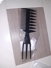 Combs Hairstyling-Tool Hair-Brush Barber Tooth Professional Double-Side Man Fish-Bone-Shape