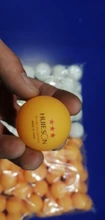 Huieson-pelotas de tenis de mesa 30 50 100, Material inglés, 3 estrellas, 40 + Pelotas de Ping Pong de plástico ABS, para entrenamiento de tenis de mesa