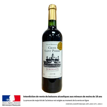 Croix Saint Pierre Bordeaux 75 cl 2018 Vin Rouge 1