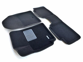 

Textile 3D mats euromat3d business in the salon for Kia Cerato (2018-) with a plastic sub-stain