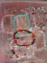 Cuerdas elásticas de plástico para hacer joyas, abalorios de cristal, bricolaje, 0,5-1,2mm, suministro de joyería, transparente/marrón/rojo