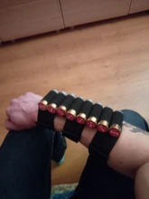 Estuche táctico militar para Rifle, 8 rondas, con culata, porta munición, calibre 12/20, funda para el brazo, caza, Mag